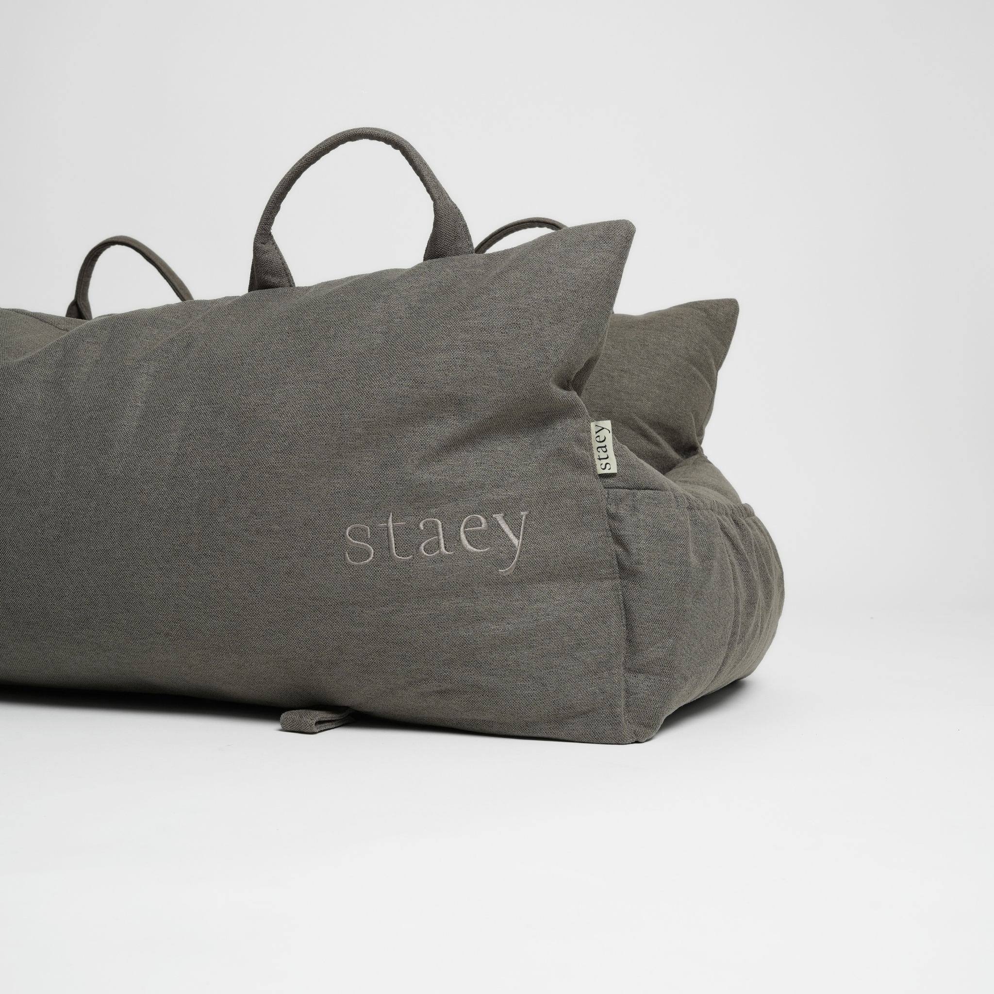 Staey - Autositz für zwei kleine Hunde - Taupe