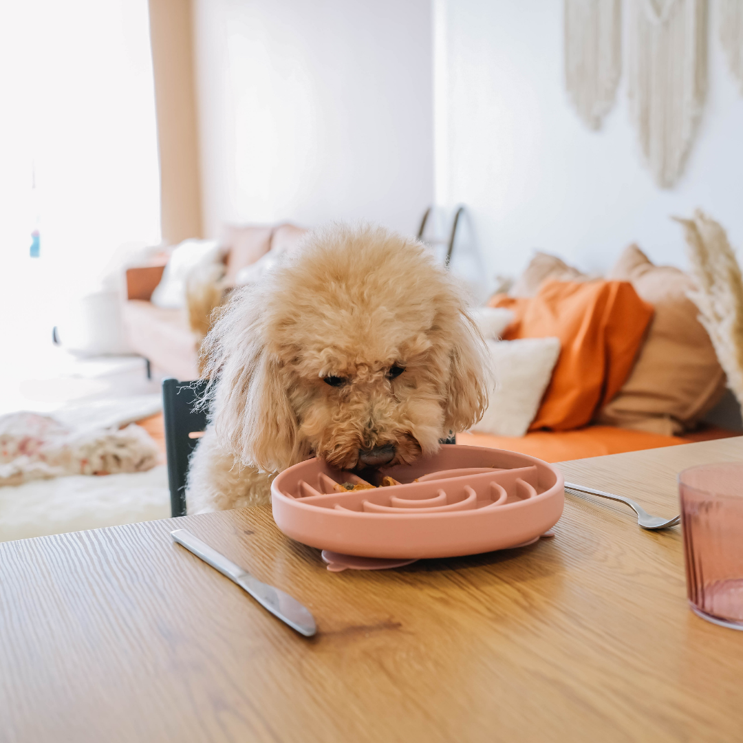 Schleckmatte - Altrosa