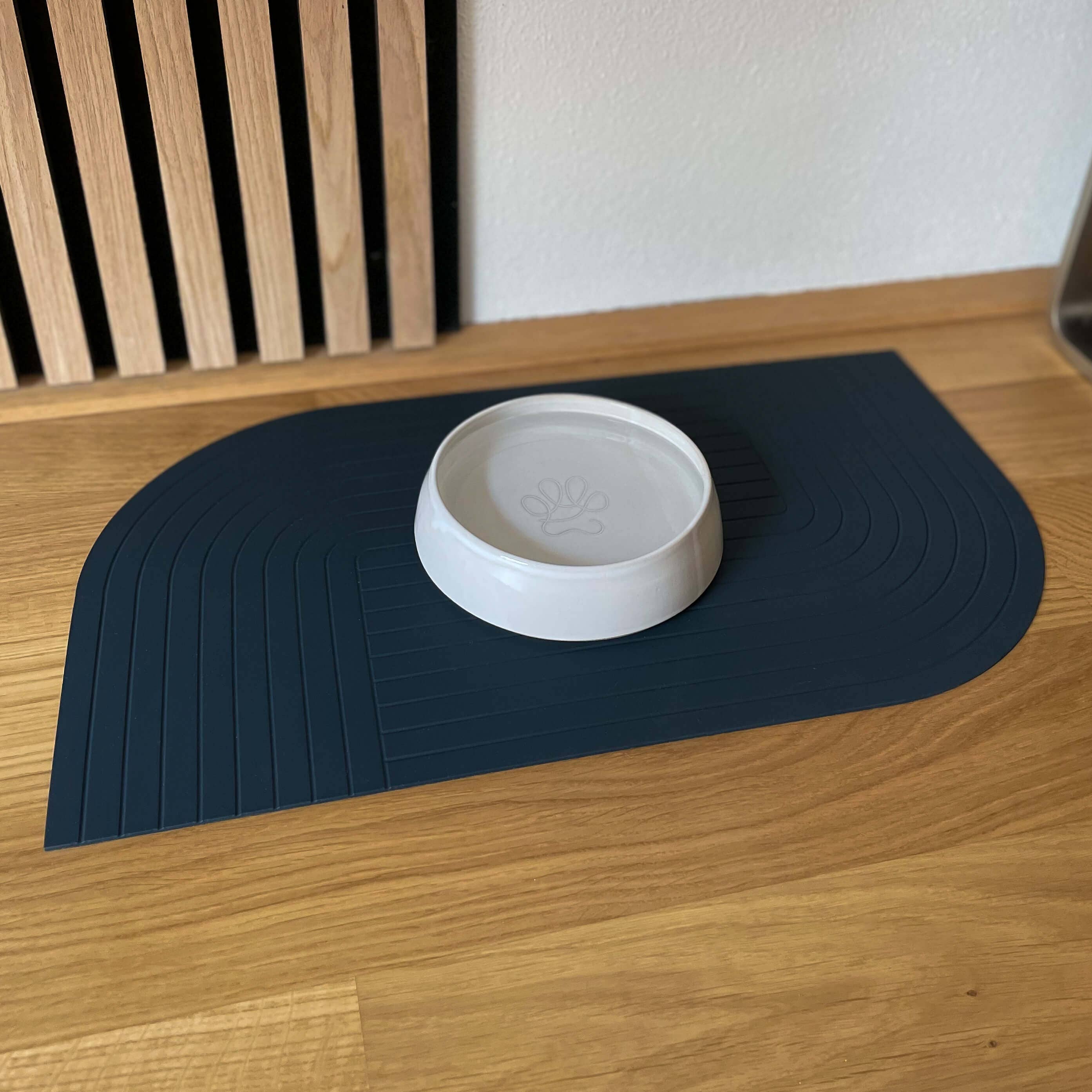 Gourmet Napfunterlage Schwarz