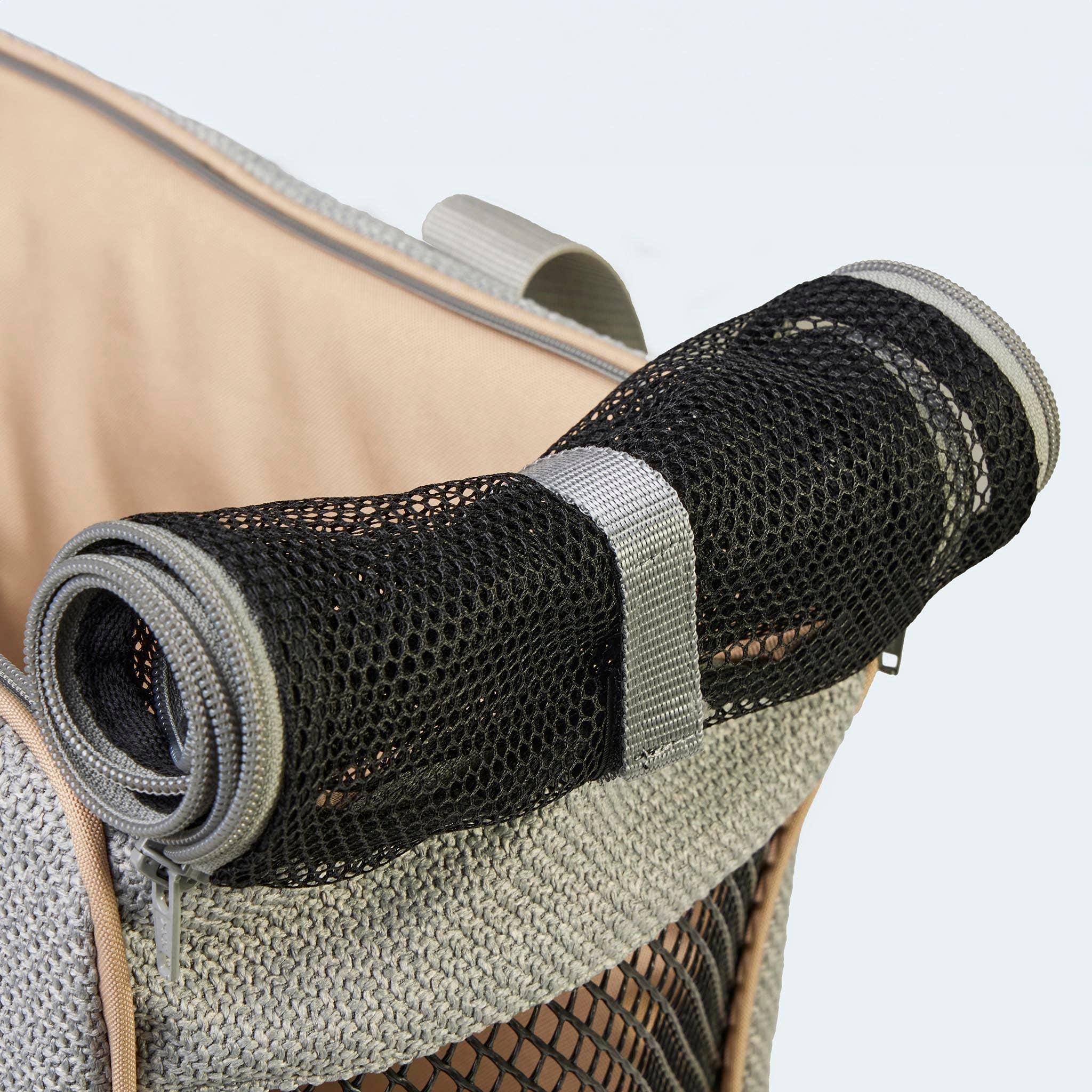 Flugtasche für Dackel und kleine Hunde mit orthopädischer Matratze