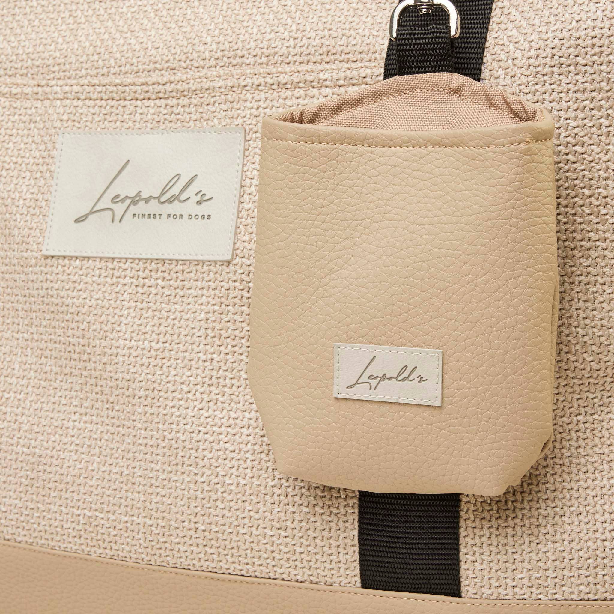 Flugtasche für Dackel und kleine Hunde mit orthopädischer Matratze