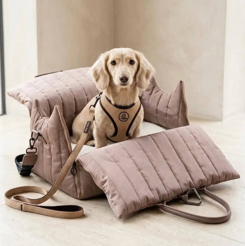 Donna 2-in-1 Hundeautositz & Hundereisetasche
