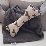 Kissen Plüschknochen Dackel