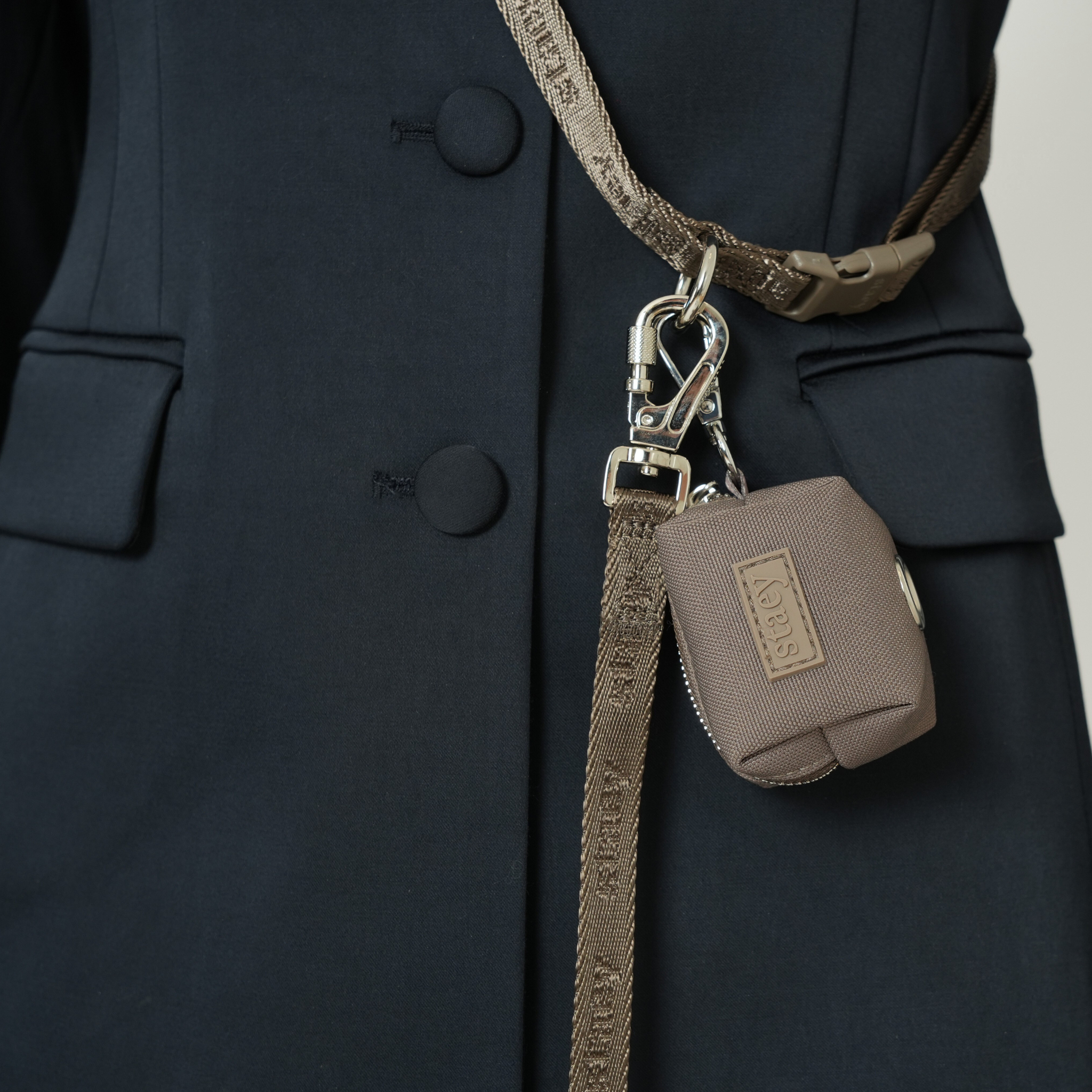 Freihändige Hundeleine – Mocca