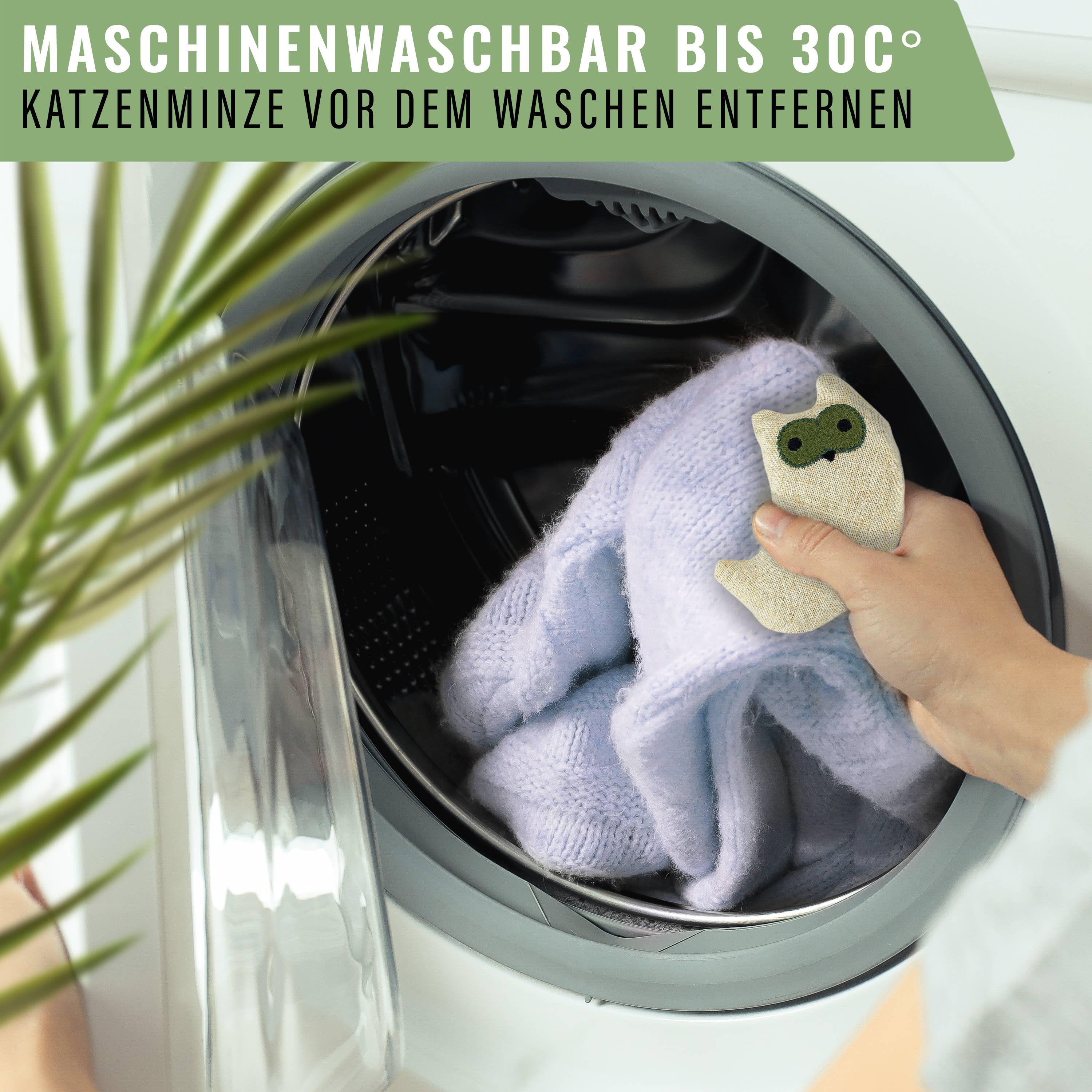 Katzenspielzeug mit Katzenminze -3er Set- inkl.Refill