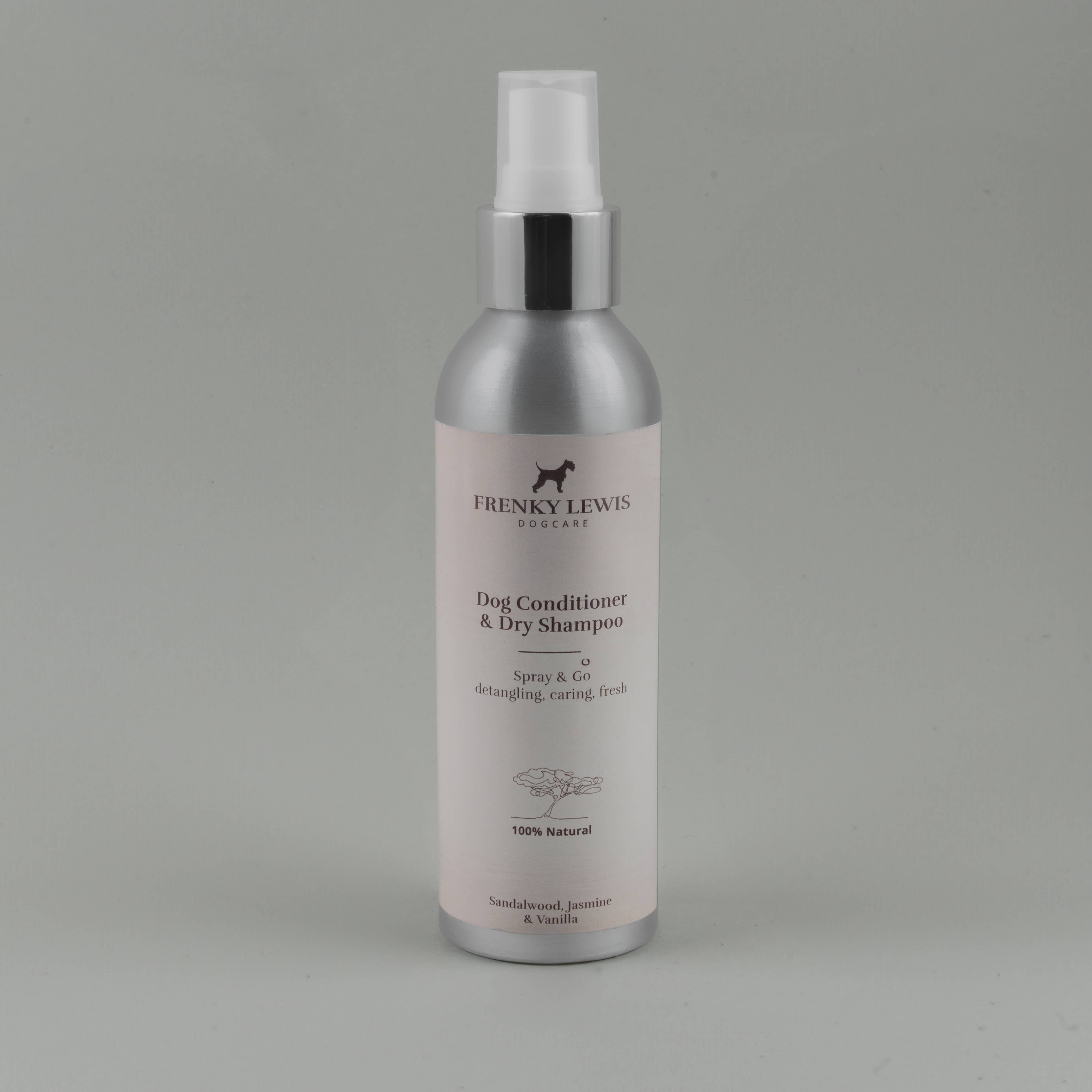 Trockenshampoo und Conditioner Sandelholz, Jasmin, Vanille 150 ml