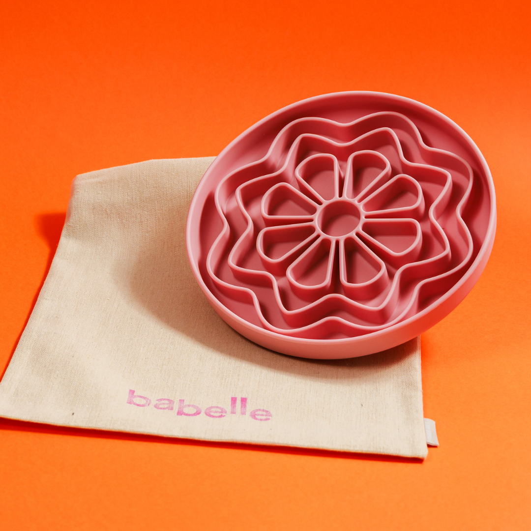 Schleckmatte Altrosa