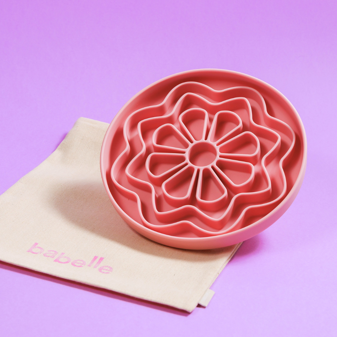 Schleckmatte Altrosa