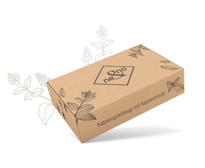 Katzenspielzeug mit Katzenminze -3er Set- inkl.Refill