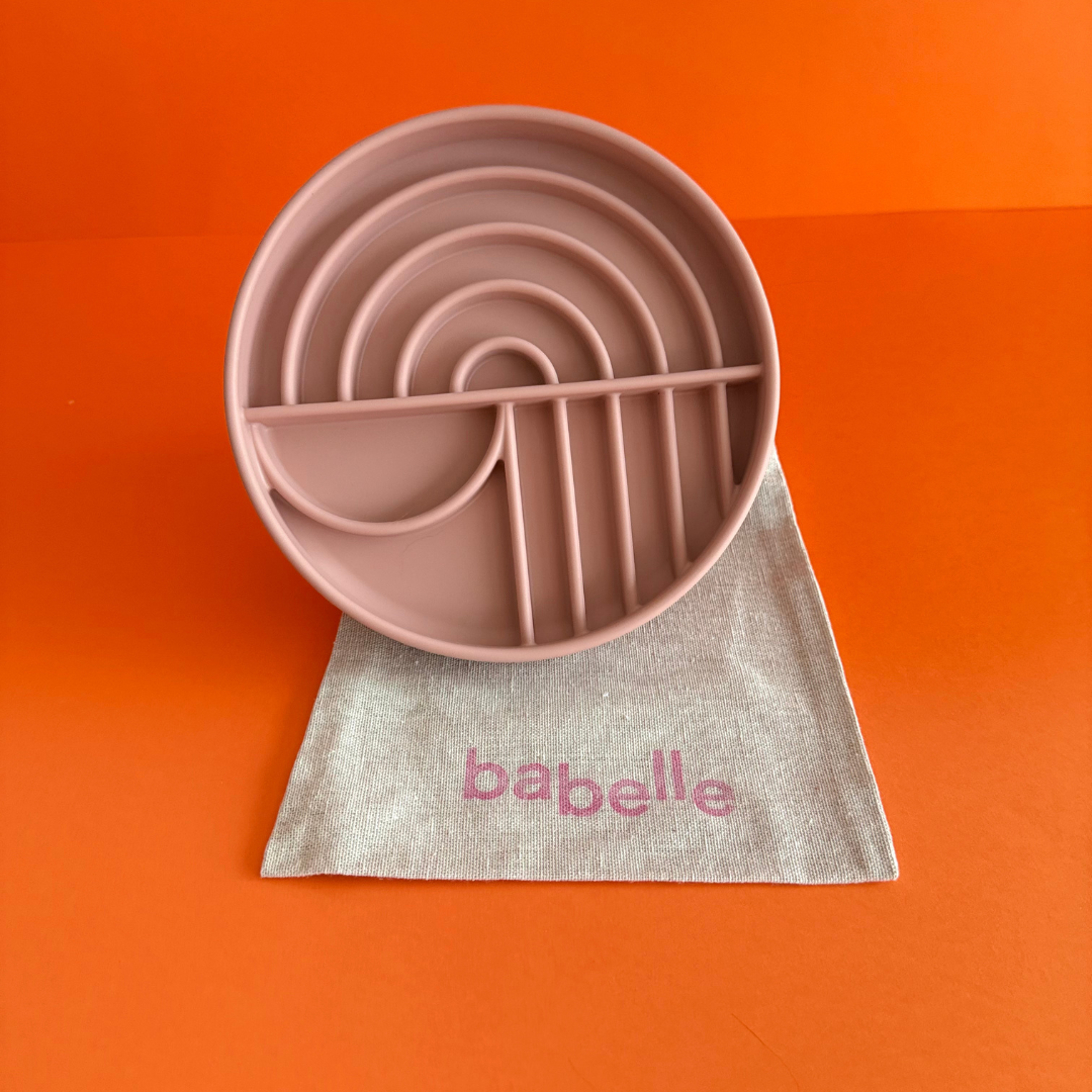 Schleckmatte - Altrosa