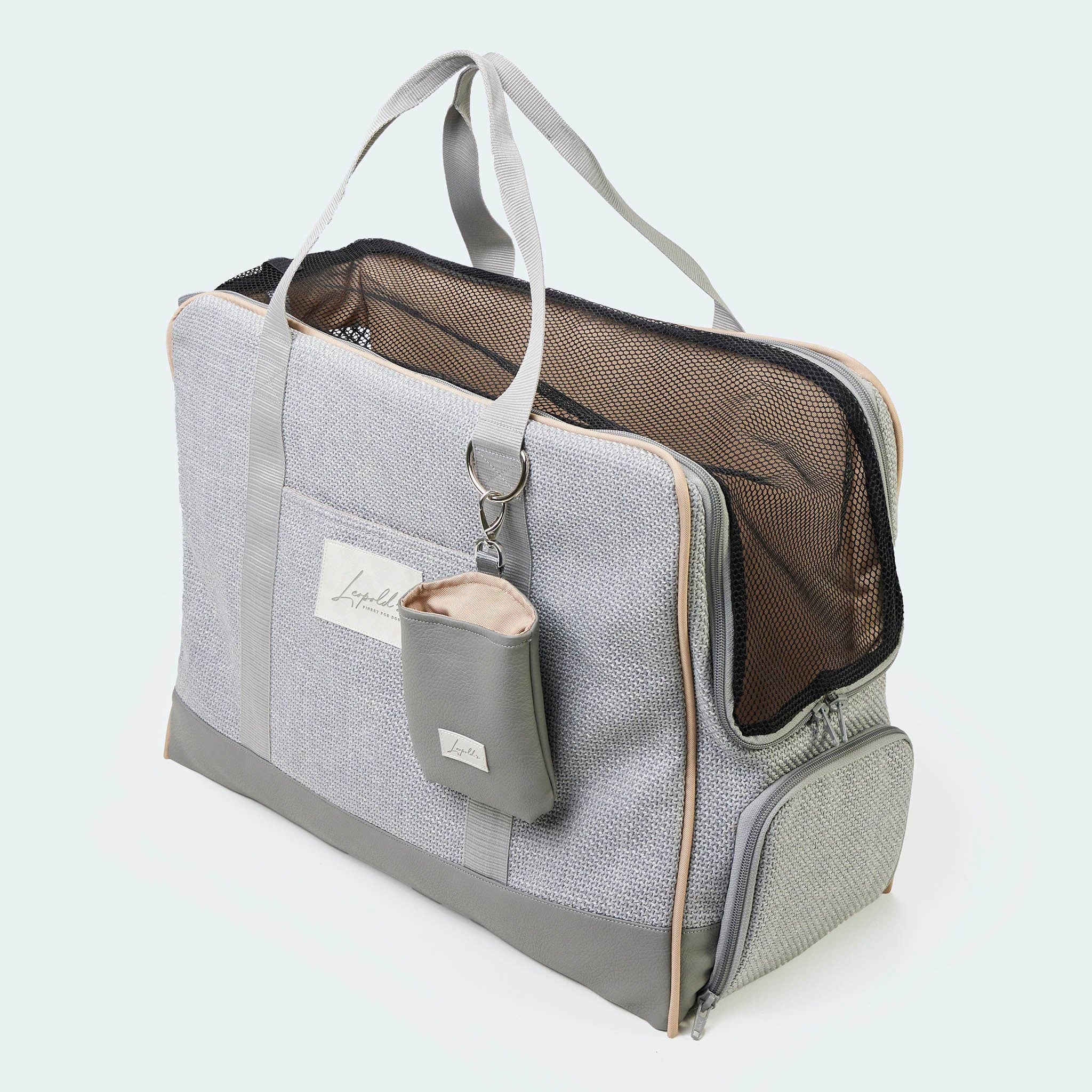 Flugtasche für Dackel und kleine Hunde mit orthopädischer Matratze