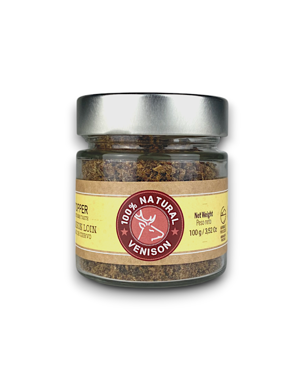 Topper Hirschrücken - Natürliches Ergänzungsfuttermittel für Hunde und Katzen